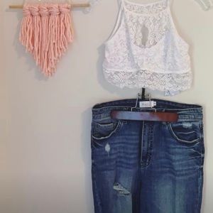 White Bralette Medium